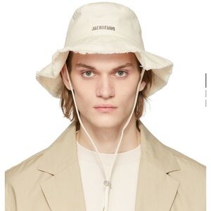 Jacquemus Off-White Bucket Hat *NEW with tags*